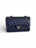 CHANEL 20C Small Navy Caviar LGHW